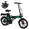 Hitway BK5S Elektrische Vouwfiets 16inch 250W - Zwart AE-trading