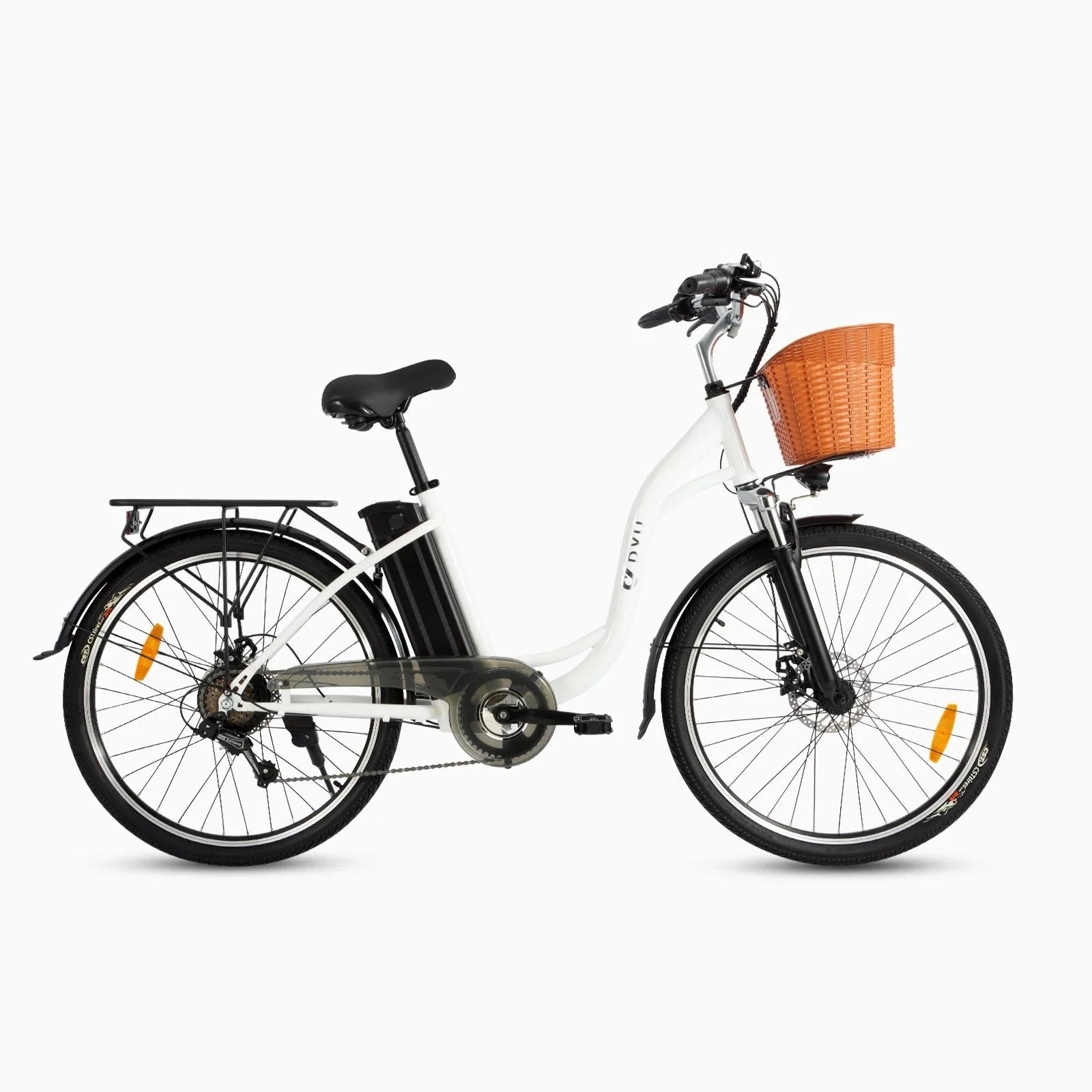 Dyu C6 26 Inch Elektrische Stadsfiets E-Bike Fatbike