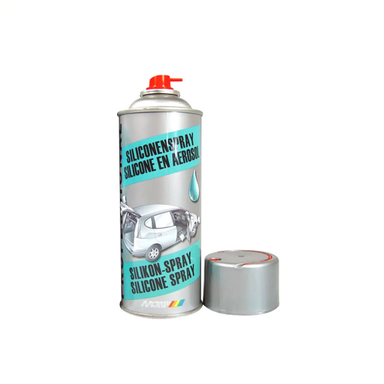 MoTip Siliconenspray 400ml - Smering en Bescherming voor Kunststof en Rubber AE-trading