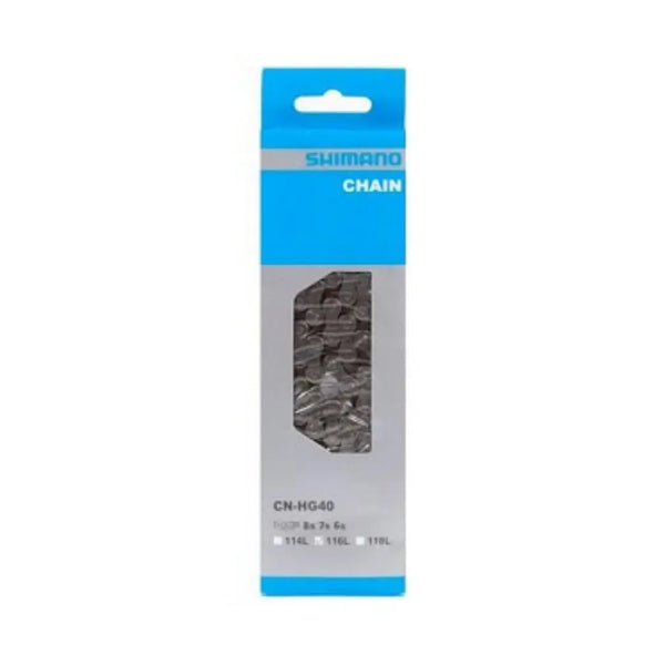 Shimano ketting smal 116 links HG40 6/7/8-Speed Quick link CN-HG40 Alivio - AE-trading