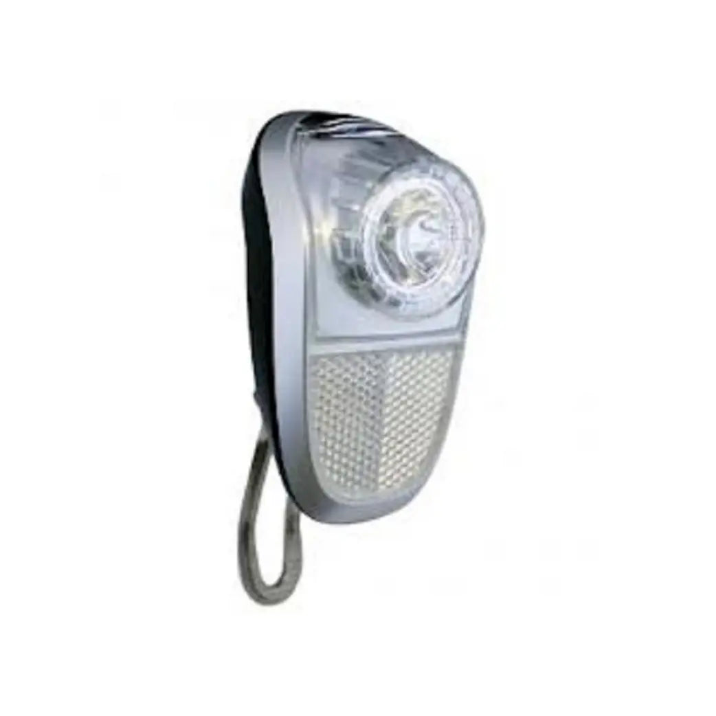 Union LED Fietslamp Mobile zilver/zwart met batterijen (werkplaatsverpakking) AE-trading