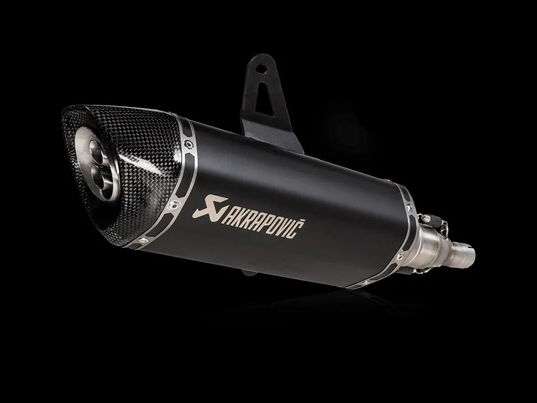 Uitlaat Akrapovic Racing SS Black | Italjet Dragster 125 / 200 AE-trading