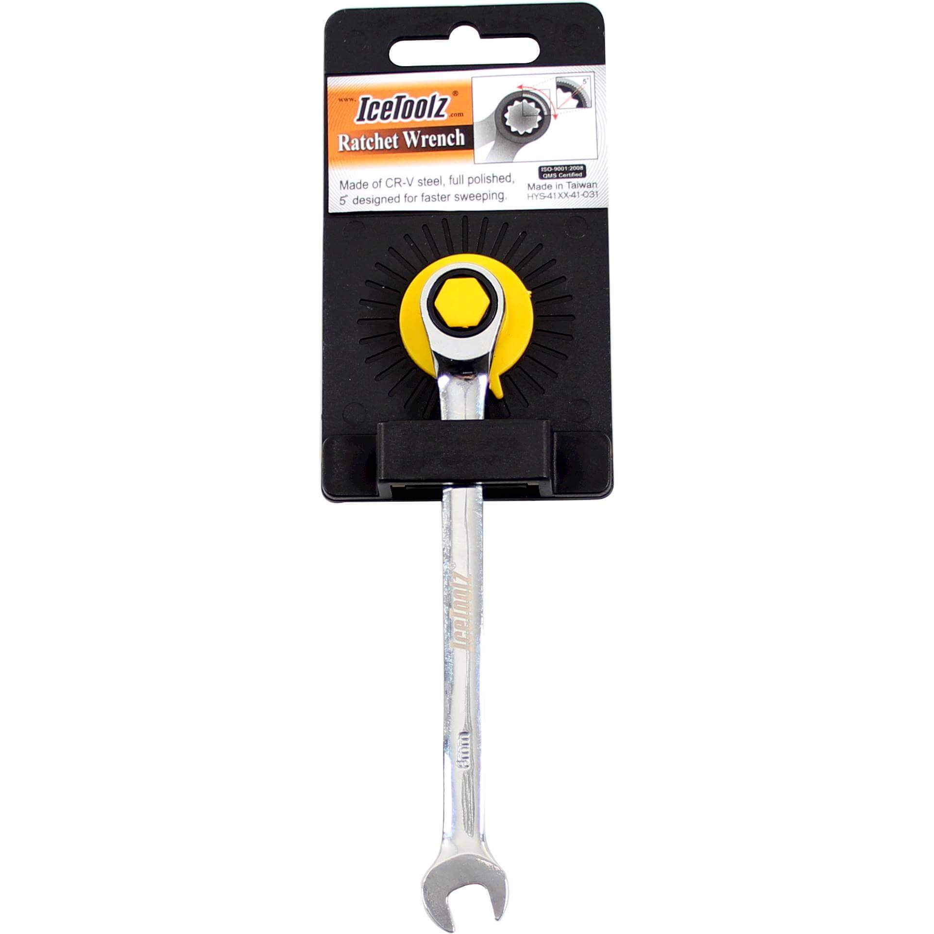 Icetoolz steek/ring-ratelsleutel 8 - AE-trading