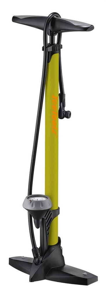 IceToolz vloerpomp Sport hogedruk met manometer - AE-trading