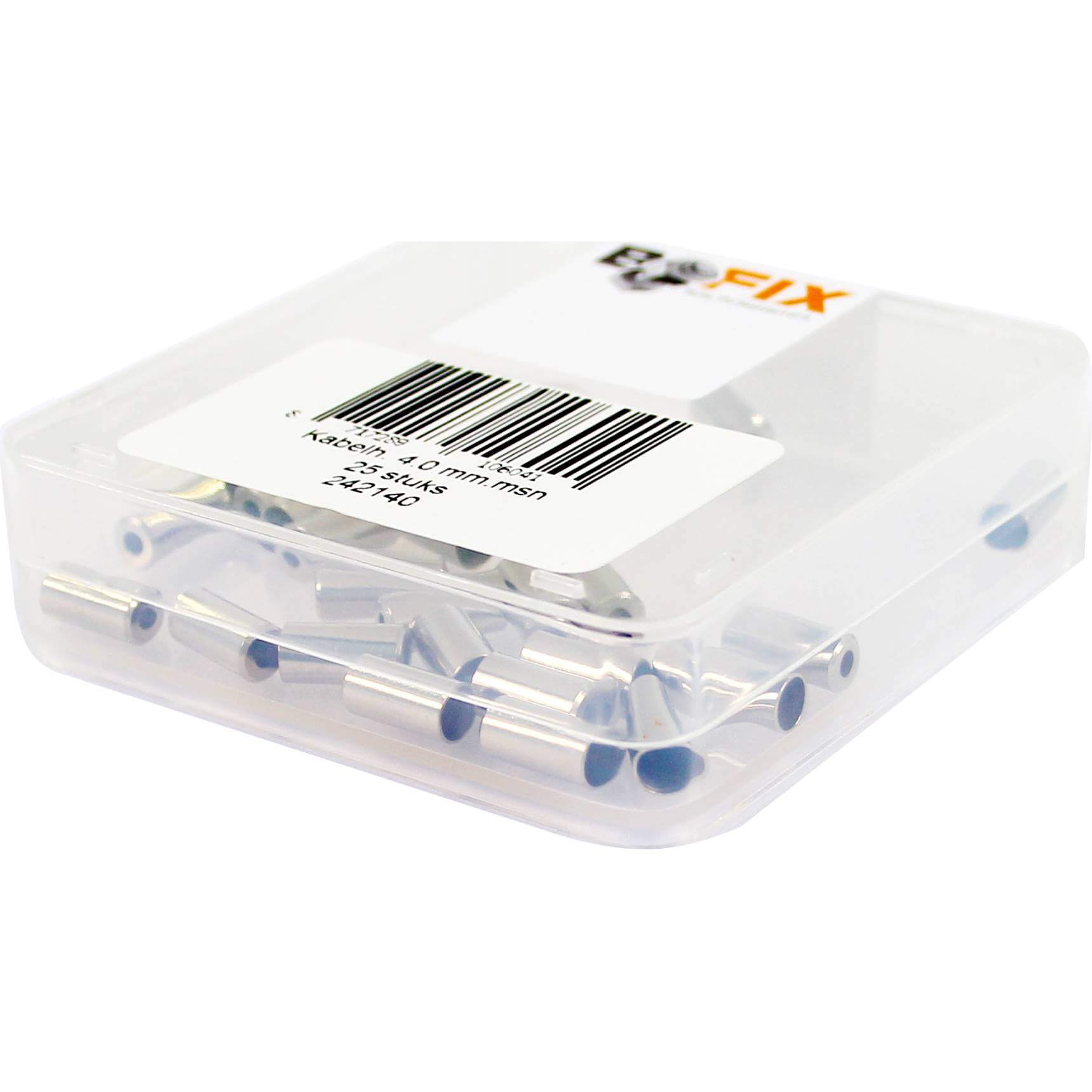 Bofix doos kabelhoedje 4.0 mm (25 stuks) - AE-trading