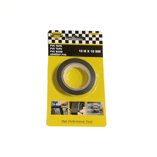Isolatieband zwart 10mx18mm. per stuk - AE-trading
