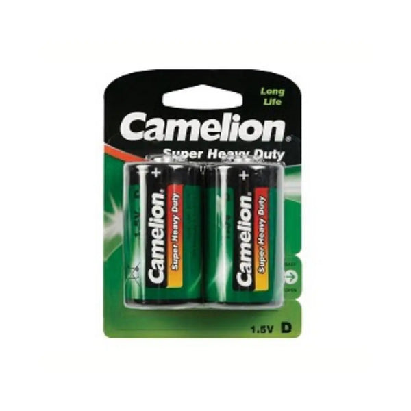 Camelion batterijen 1.5v D R20P Mono UM1 (hangverpakking) per 2 - AE-trading