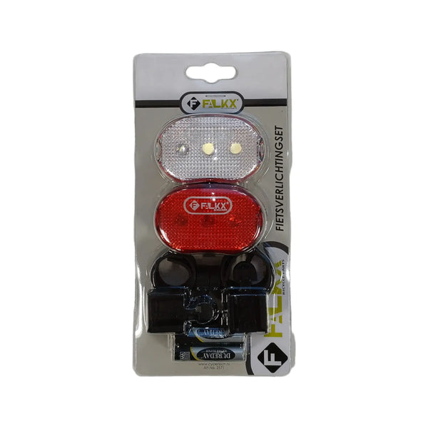 FALKX MTB LED verlichting set, Falkx (hangverpakking). - AE-trading