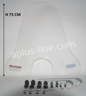 Windscherm Aplus Passend Op Vespa Lx - AE-trading