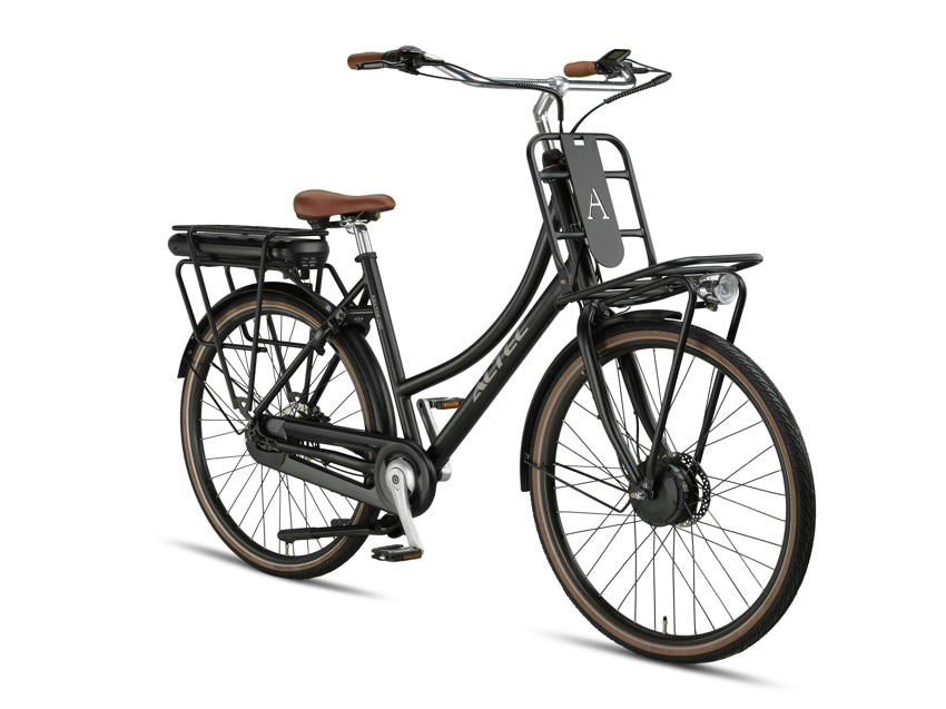 Altec Kratos E-bike 28 inch – 53 cm – Voorwielmotor – 468Wh – Shimano Nexus 7 – Hydraulische Schijfremmen – Mat Zwart - AE-trading