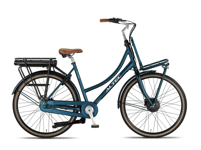 Altec Kratos E-bike 28 inch – 53 cm – Voorwielmotor – 468Wh – Shimano Nexus 7 – Hydraulische Schijfremmen – Night Blue - AE-trading