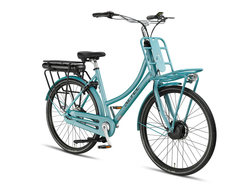Altec Kratos E-bike 28 inch – 53 cm – Voorwielmotor – 468Wh – Shimano Nexus 7 – Hydraulische Schijfremmen – Steel Grijs - AE-trading