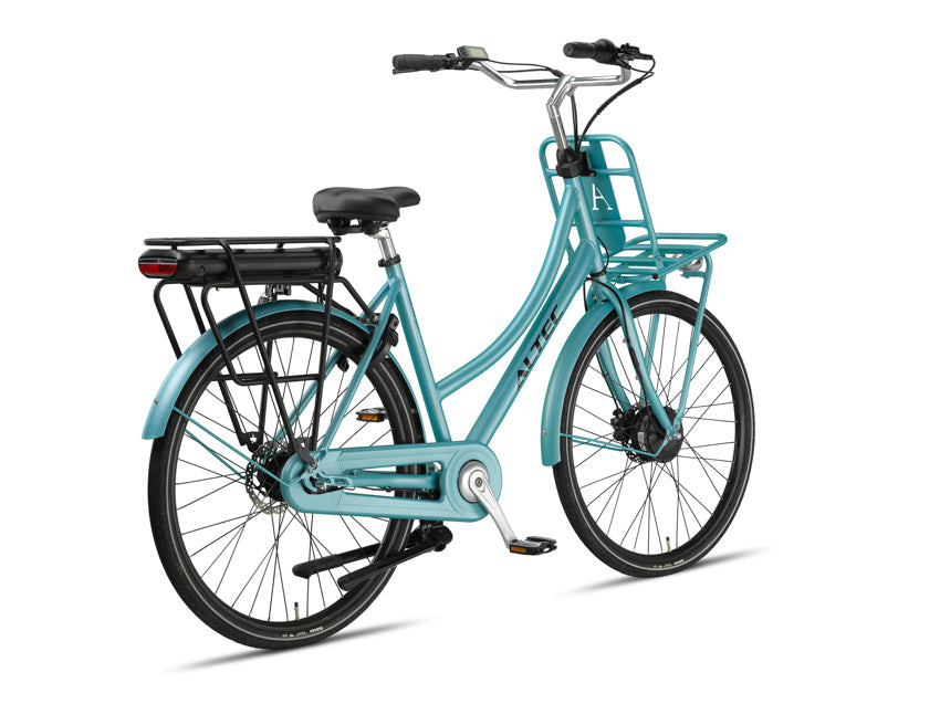 Altec Kratos E-bike 28 inch – 53 cm – Voorwielmotor – 468Wh – Shimano Nexus 7 – Hydraulische Schijfremmen – Steel Grijs - AE-trading