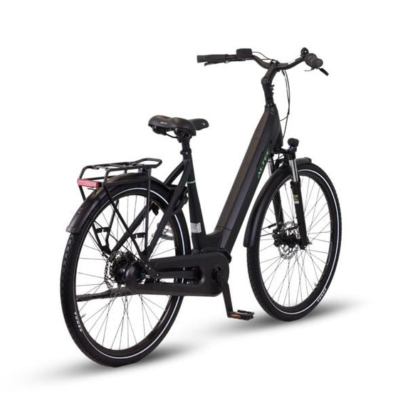 Altec Impact Elektrische Fiets 28 inch – 53 cm – Mat Zwart – Middenmotor – Hydraulische Schijfremmen – Shimano Nexus 7 – 550Wh accu - AE-trading