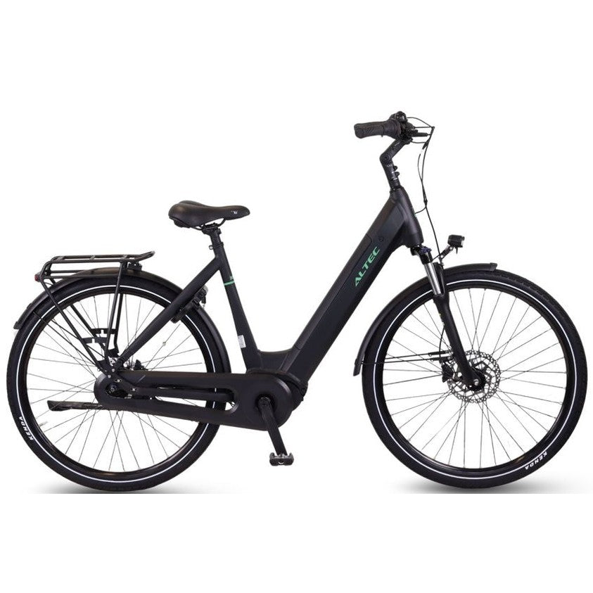 Altec Impact Elektrische Fiets 28 inch – 53 cm – Mat Zwart – Middenmotor – Hydraulische Schijfremmen – Shimano Nexus 7 – 550Wh accu - AE-trading