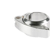 Mirage zadelpenklem met snelspanner 38.5mm zilver - AE-trading