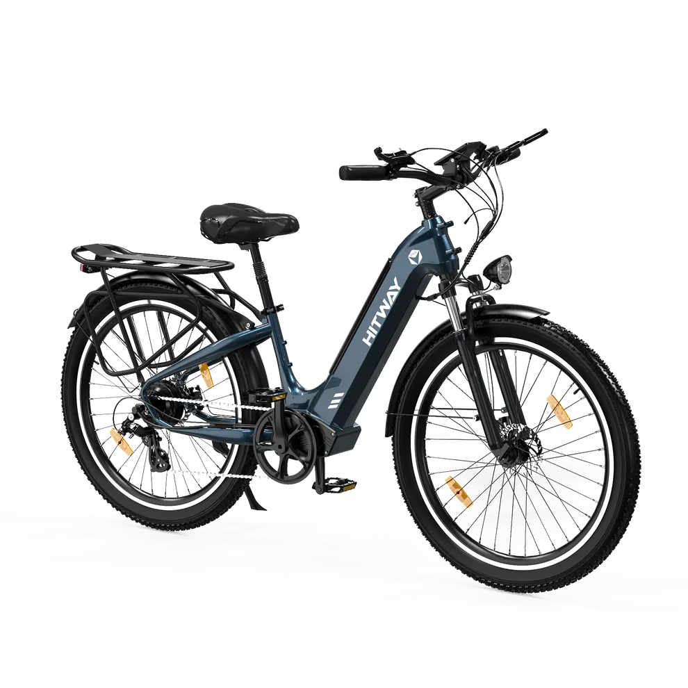 Hitway BK16 Elektrische Fiets 26 Inch 3.0 E-bike 48V 18Ah Blauw AE-trading