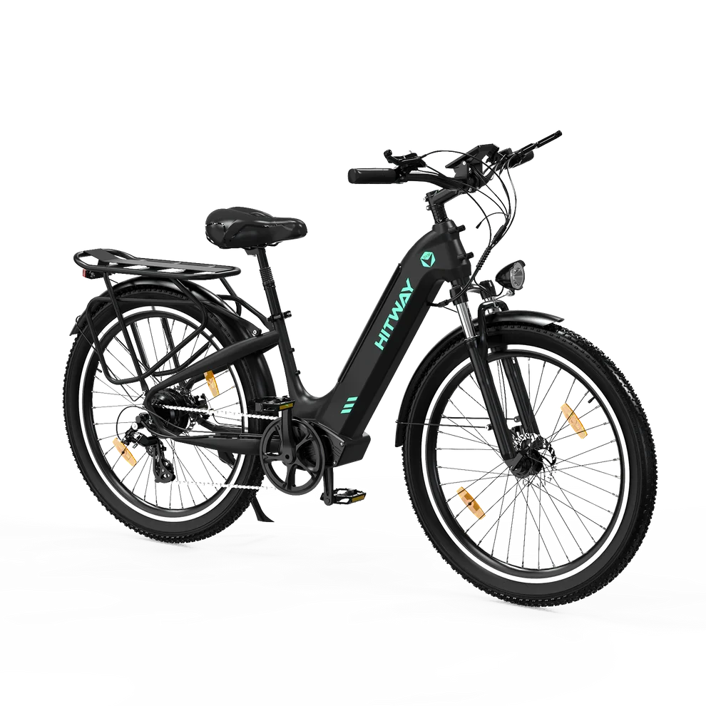 Hitway BK16 Elektrische Fiets 26 Inch 3.0 E-bike 48V 18Ah Zwart AE-trading