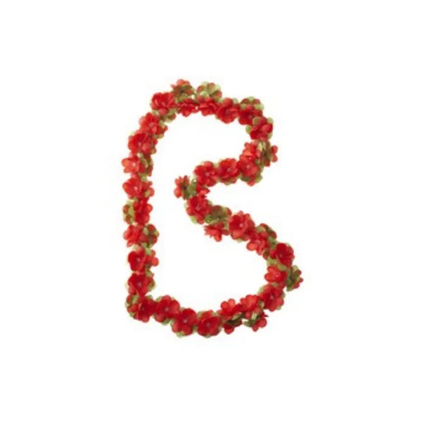 Bloemenslinger rood 170cm - AE-trading
