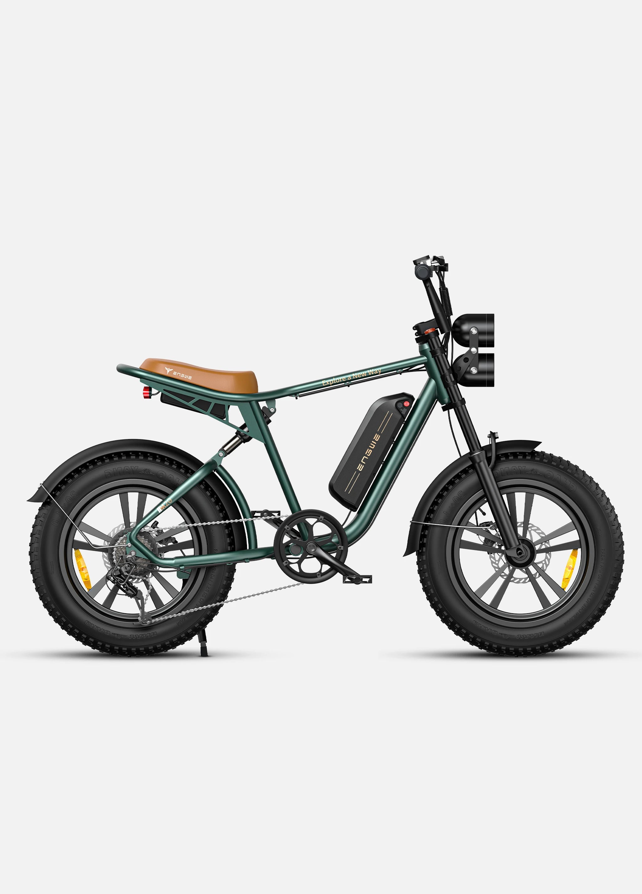 Engwe M20 - Fatbike - Groen - 13 Ah - Elektrische Fiets AE-trading