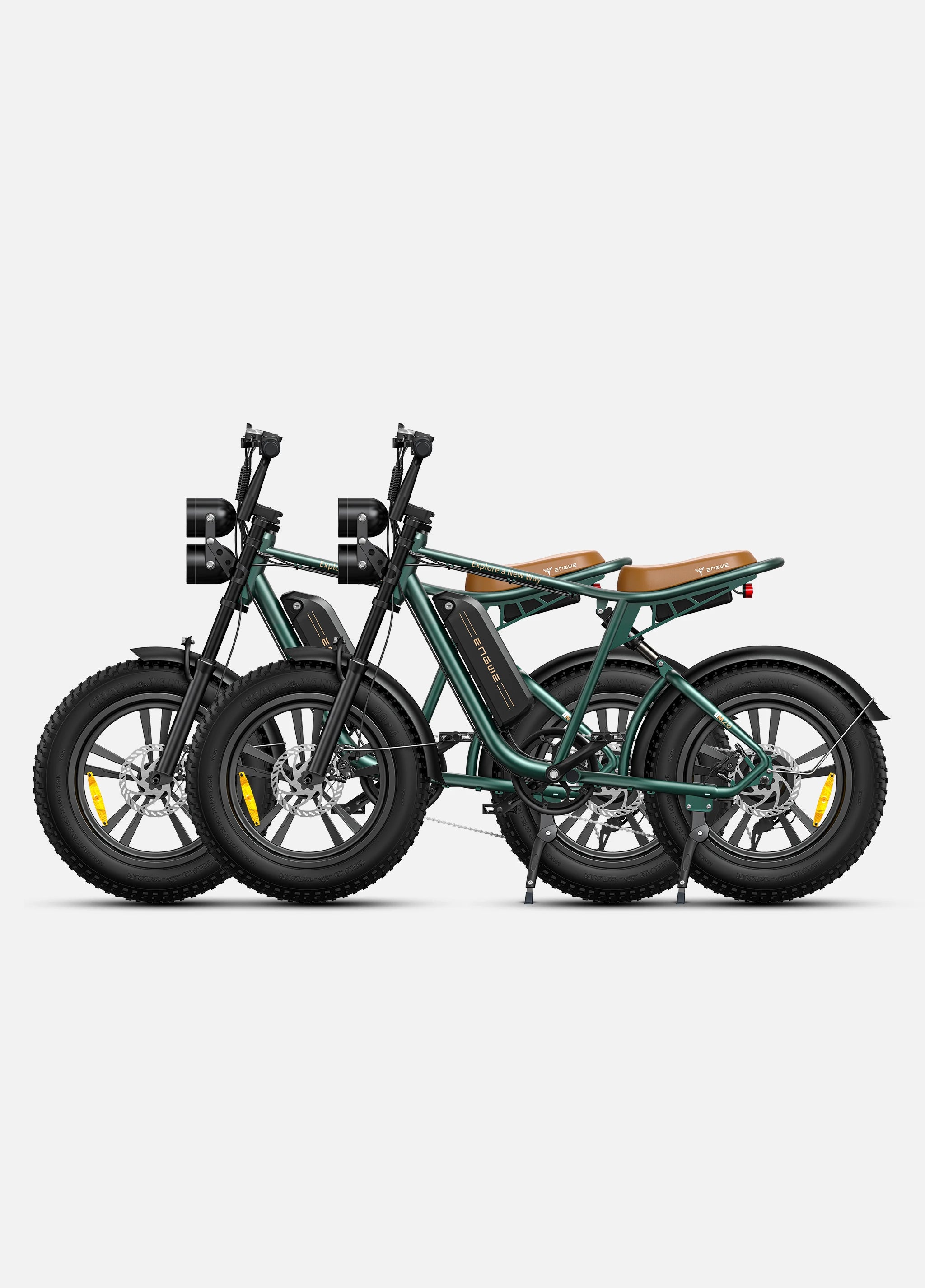 Engwe M20 - Fatbike - Groen - 13 Ah - Elektrische Fiets AE-trading