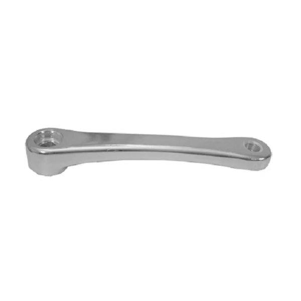FALKX Steal Single Crank staal chroom, cranklengte170 mm spieloos - AE-trading