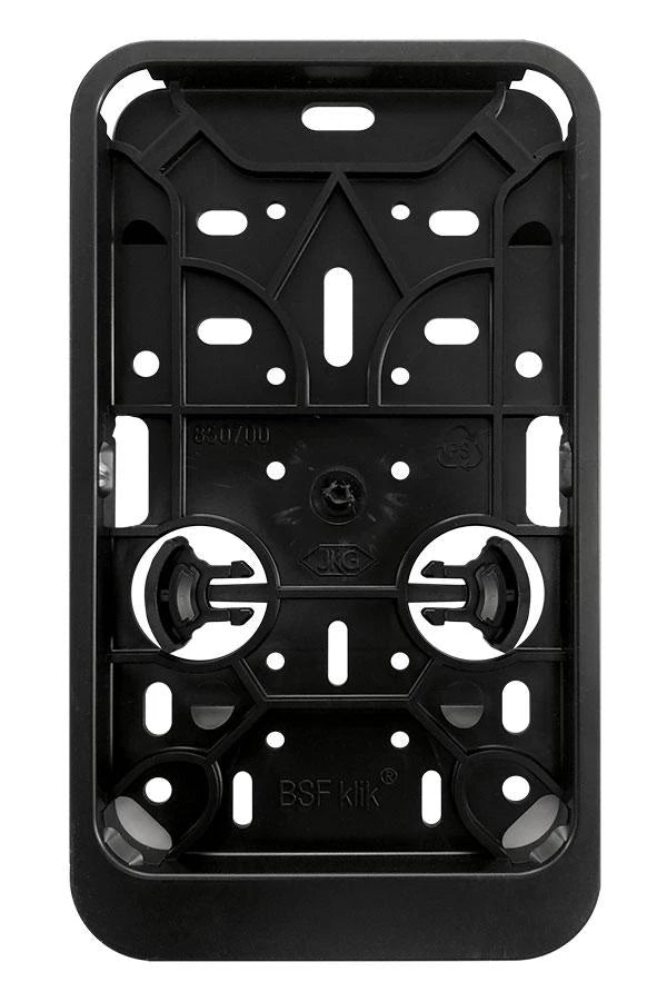 Bromfietskentekenplaathouders Staand Bedrukt (Minimale Afname 100 Stuks) - AE-trading