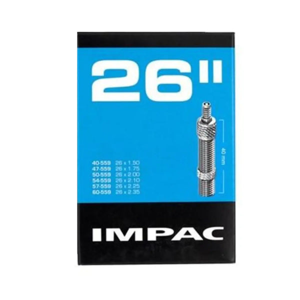 Impac Binnenband (by Schwalbe) DV26 26x1.75 - 26x2.35 ETRTO 47/60-559 Ventiel: Dunlop Blitz/Holland 40mm - AE-trading