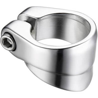 Union zadelpenklem 31.8mm kraag zilver - AE-trading