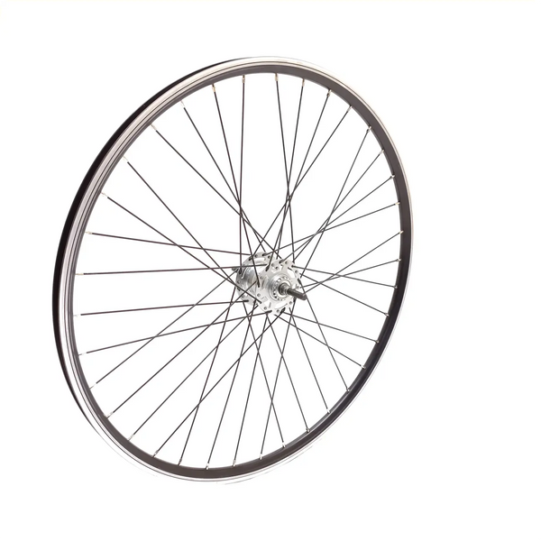 Achterwiel 28x1 5/x1 3/8 Nexus 3 (voor Rollerbrakes) - zwarte aluminium hoge velg zonder toebehoren (toebehoren optioneel zie art.nr: 2364/3009) - AE-trading