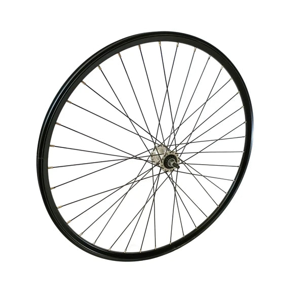 Voorwiel 28x1 5/8x1 3/8 Nexus (voor Rollerbrakes) - zwart alu hoge velg (Avalon Cargo/Style) - AE-trading