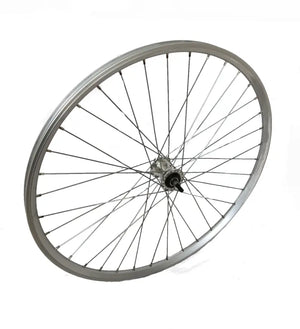 Voorwiel 28 x 1 3/8 Nexus (voor Rollerbrakes) - zilveren alu hoge velg AE-trading