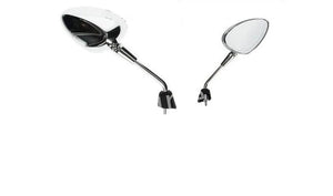 Spiegelset Aplus Passend Op Vespa Sprint Chroom (Kort) - AE-trading