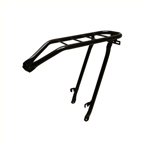 Achterdrager Oversized Cargo 28'' Matzwart voor 50cm/53cm frame (passend op Cargo), frame montage - AE-trading