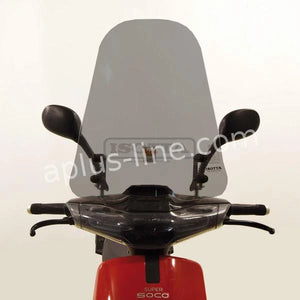 Windscherm Isotta Passend Op Super Soco Cux Smoke Netto Prijs - AE-trading