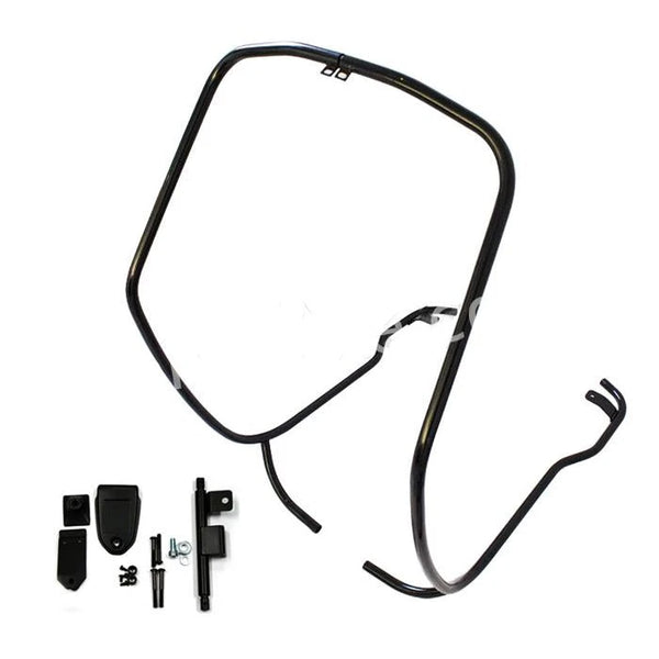 Voorvalbeugel Vespa Primavera / Sprint Origineel Glans Zwart (Gecoat) - AE-trading