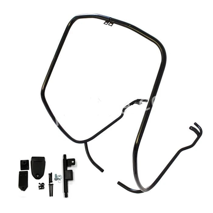 Voorvalbeugel Vespa Primavera / Sprint Origineel Glans Zwart (Gecoat) - AE-trading