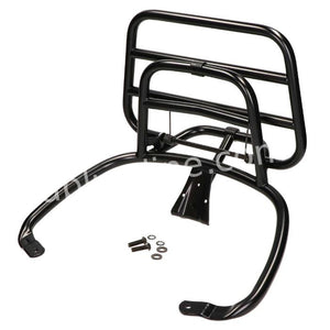 Achterklapdrager Vespa Primavera/Sprint Origineel Glans Zwart (Gecoat) - AE-trading