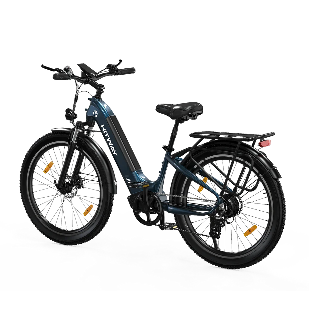 Hitway BK16 Elektrische Fiets 26 Inch 3.0 E-bike 48V 18Ah Blauw AE-trading