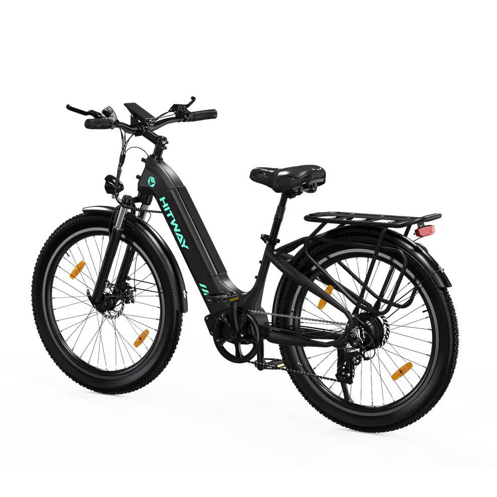 Hitway BK16 Elektrische Fiets 26 Inch 3.0 E-bike 48V 18Ah Zwart AE-trading