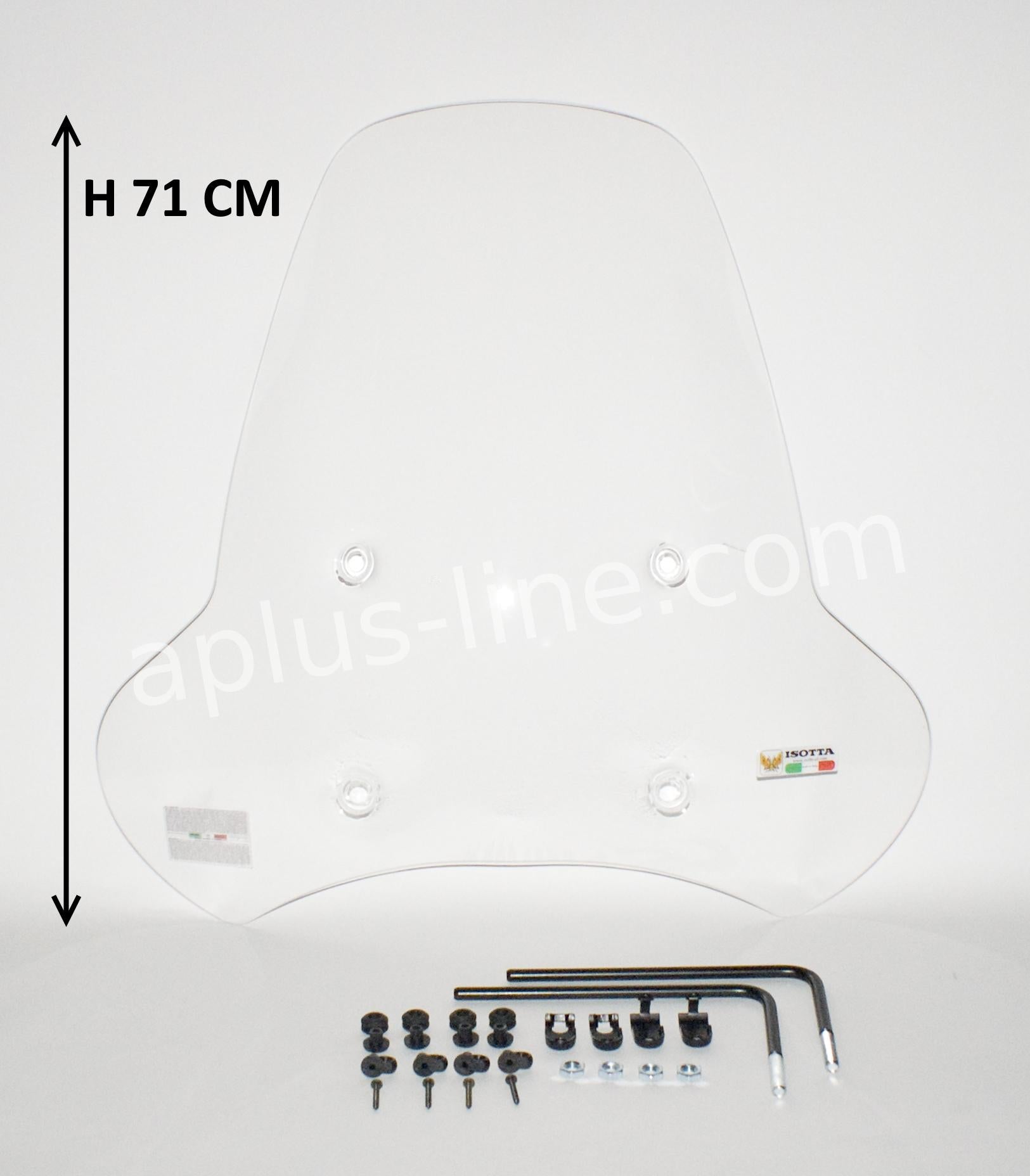 Windscherm Isotta New Flash / Pico / Santini San Remo / N Series / Monasso - AE-trading