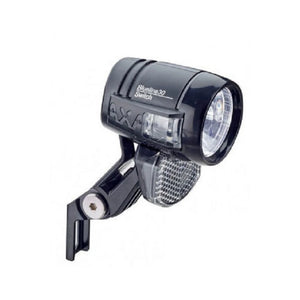 Axa Blueline 30T Automatische Steady LED Koplamp met Standlicht en Licht-/Donkersensor, 30 Lux, Geschikt voor Dynamo (Hangverpakking) AE-trading