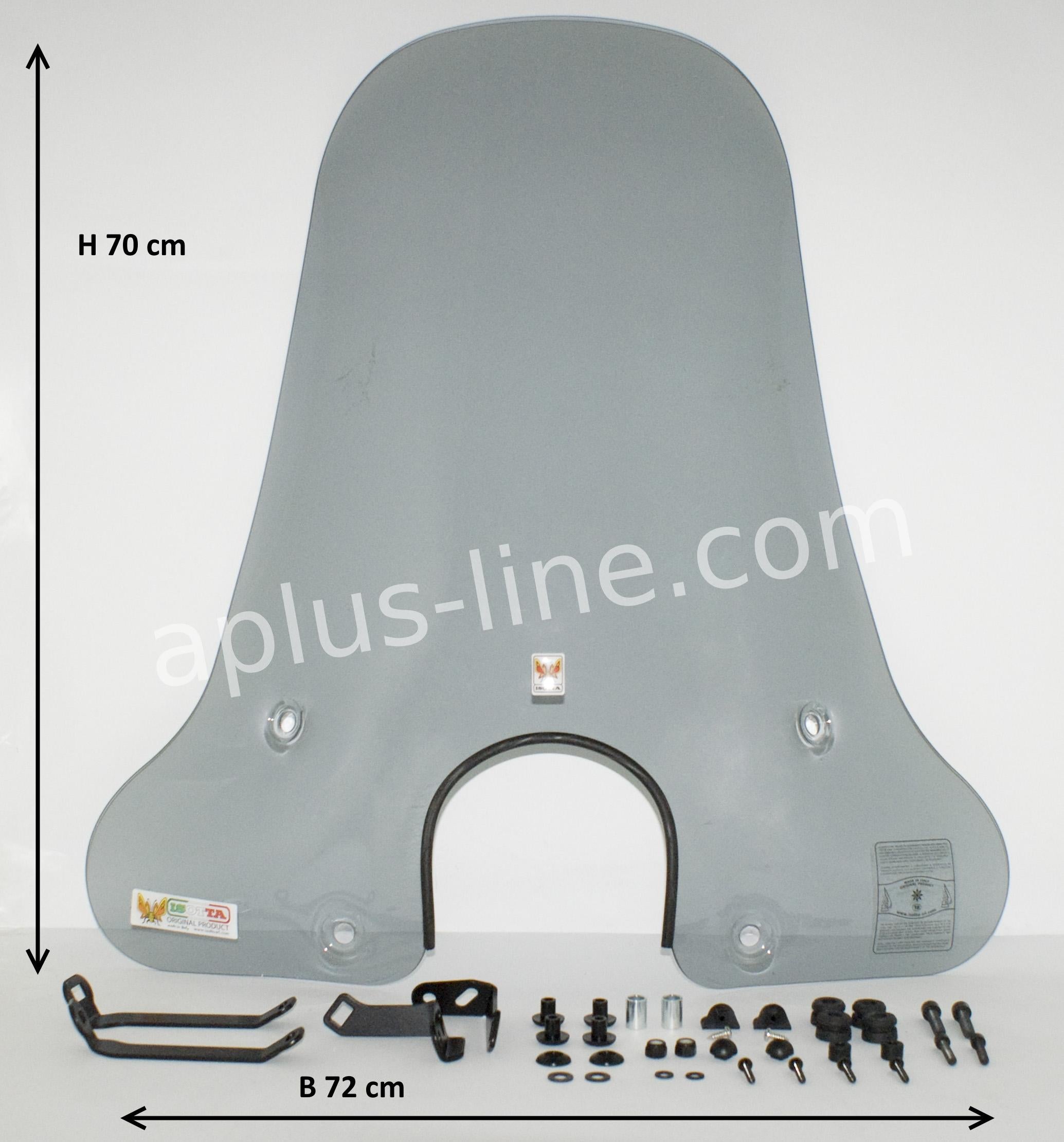 Windscherm Isotta Agm Supreme / Niponia Elegance Smoke - AE-trading