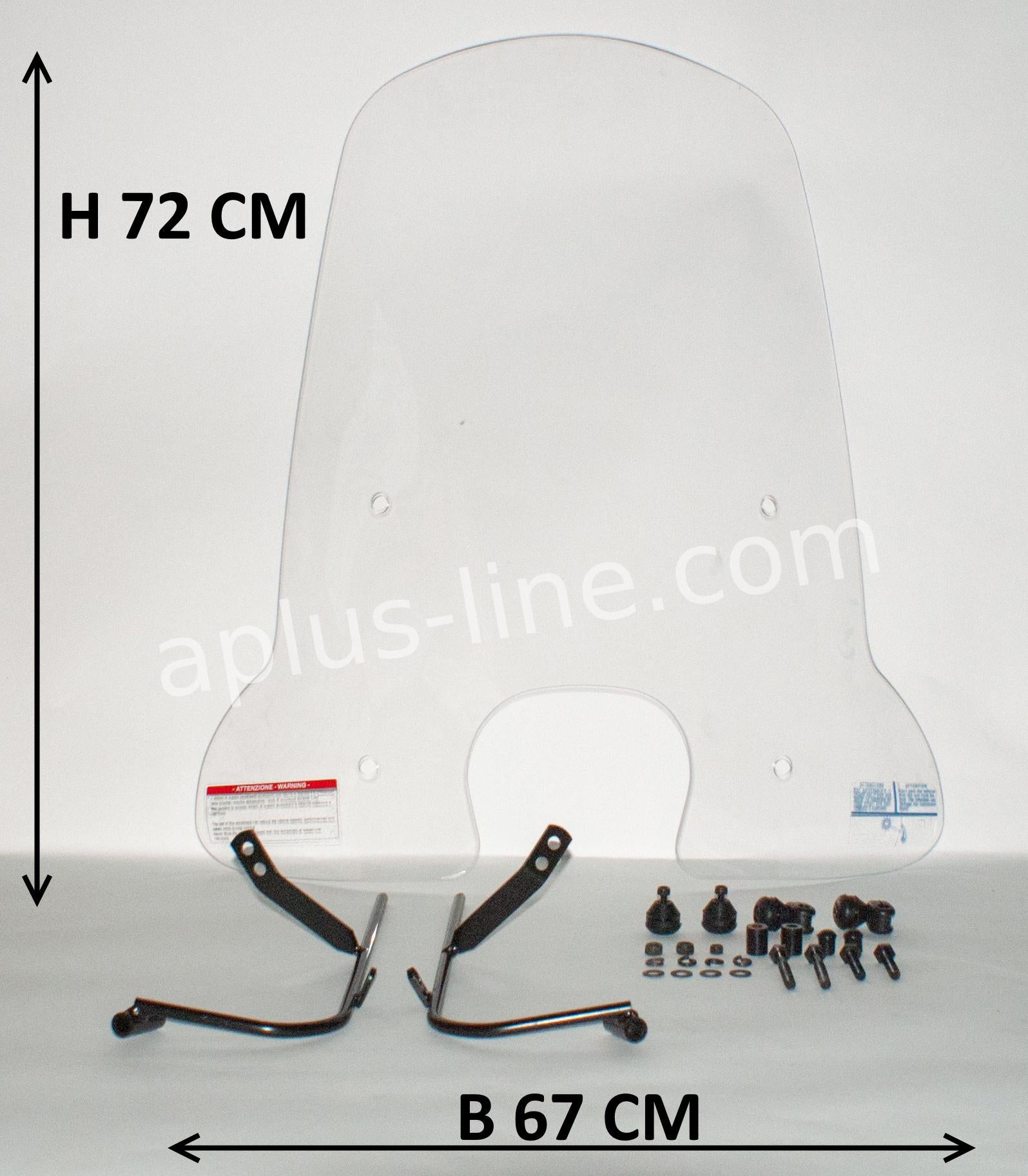 Windscherm Aplus Passend Op Sym Fiddle Iii - AE-trading