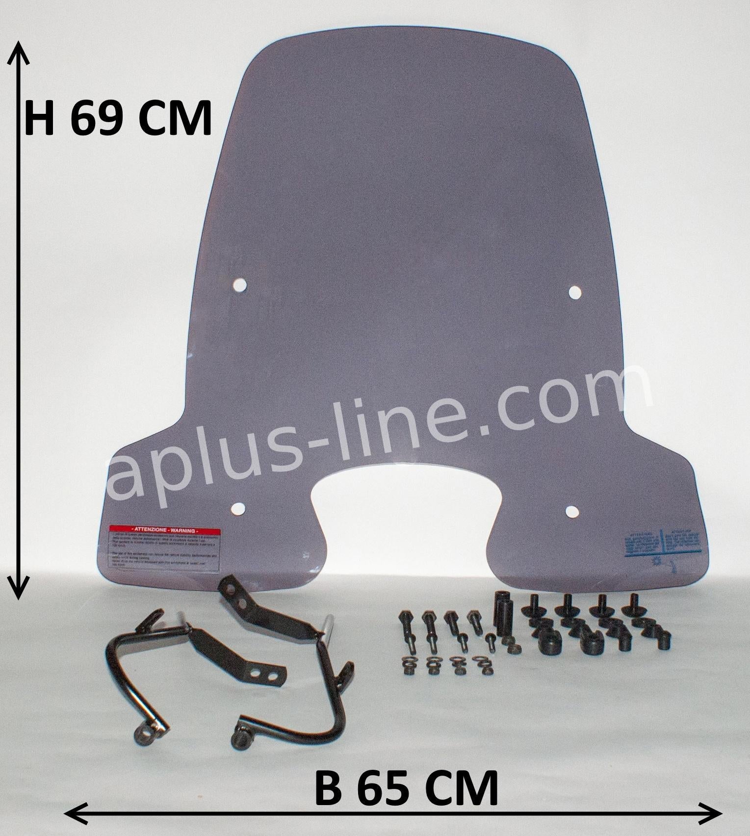 Windscherm Aplus Passend Op Kymco People S Smoke - AE-trading