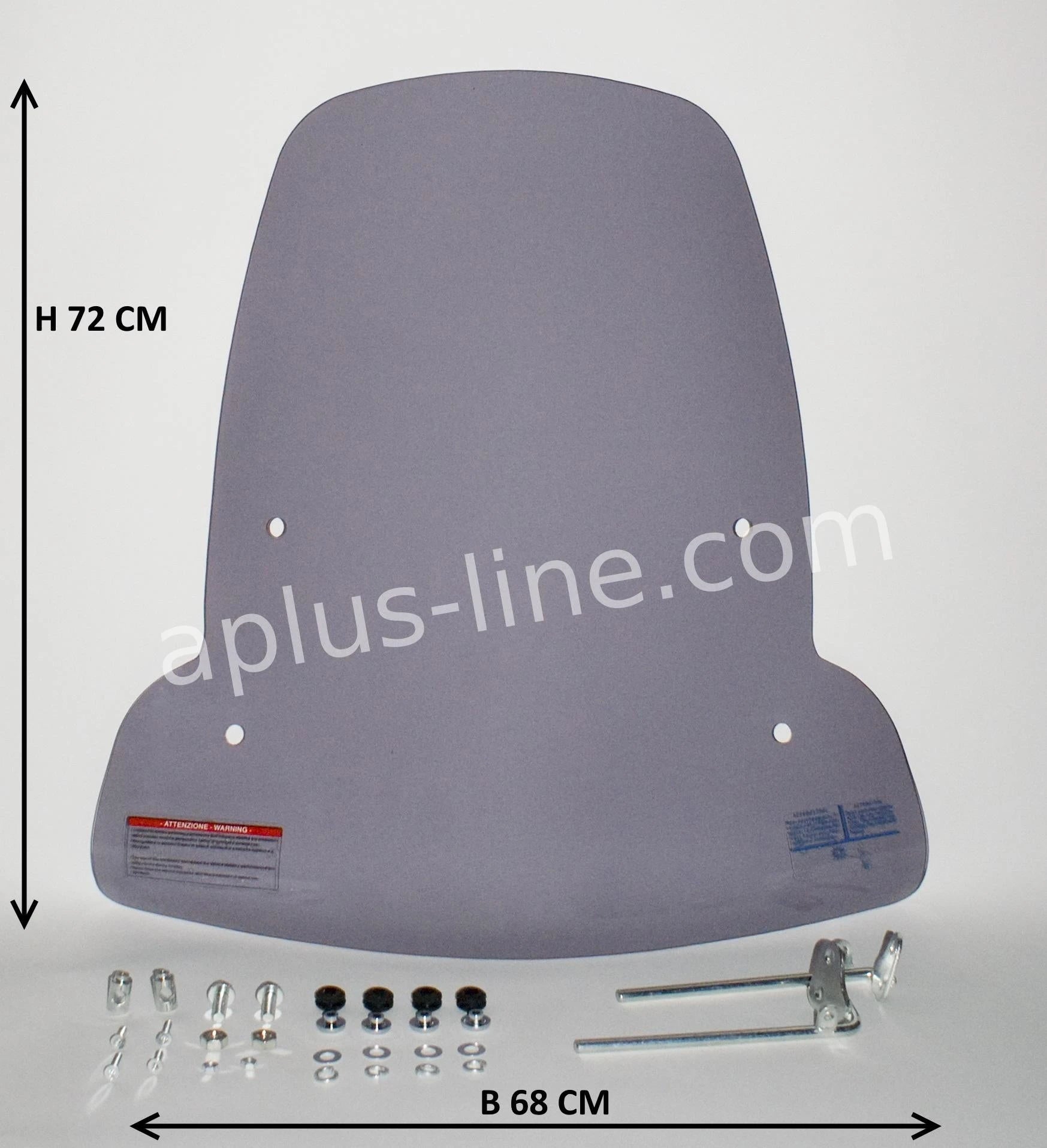 Windscherm Aplus Passend Op Sym Mio Smoke - AE-trading