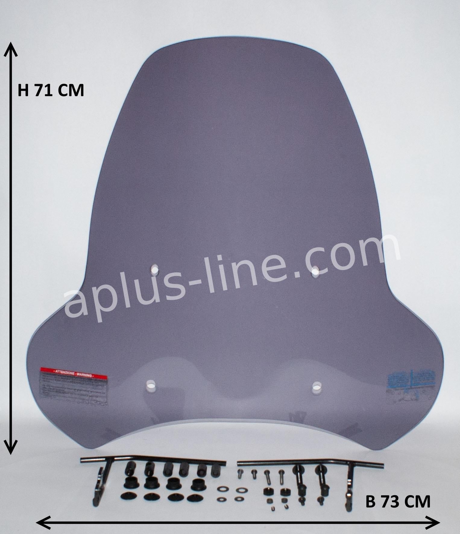 Windscherm Aplus Pico New Smoke - AE-trading