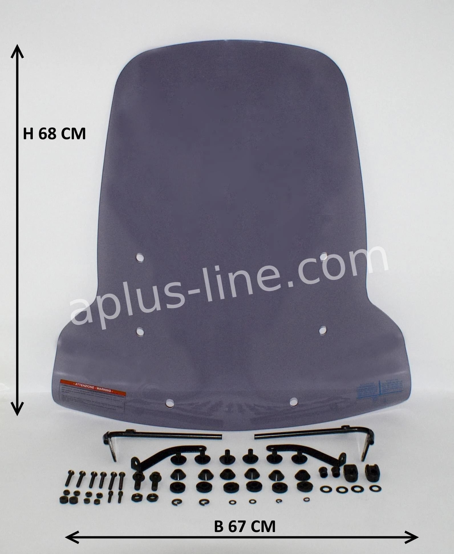 Windscherm Aplus Passend Op Mio New >2018 Smoke - AE-trading