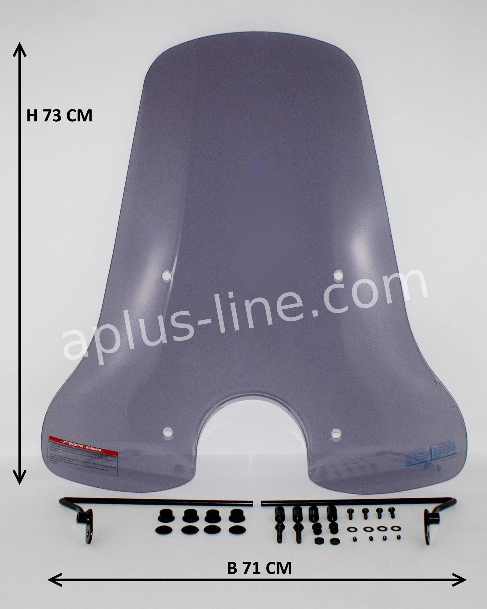 Windscherm Aplus Passend Op Btc Cruise Smoke - AE-trading