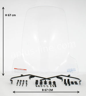 Windscherm Aplus Passend Op Sym Orbit 3 - AE-trading